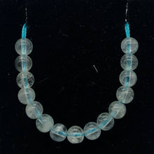Load image into Gallery viewer, 15 Natural Aquamarine Round Beads | 4.5mm | 15 Beads | Blue | 6655B - PremiumBead Alternate Image 4
