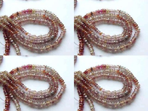 7 Gem Quality Andalusite Garnet Beads 1167 - PremiumBead Primary Image 1