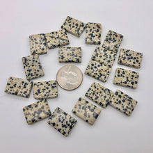 Load image into Gallery viewer, Exotic 2 Dalmatian Jasper Rectangle Pendant Beads - PremiumBead Alternate Image 3
