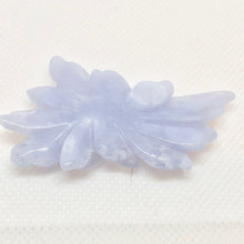 Load image into Gallery viewer, Carved Blue Chalcedony Flower Bead 45cts 009850O - PremiumBead Alternate Image 4
