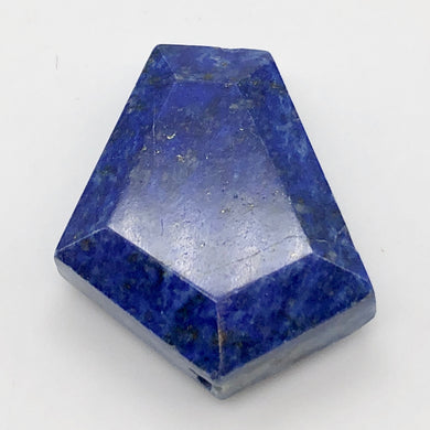 60cts Starry Indigo Lapis Lazuli 30x23mm Pendant Bead 10478W - PremiumBead Primary Image 1