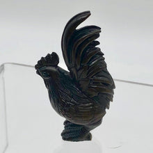 Load image into Gallery viewer, Carved Rooster Dark Teak Ojime/Netsuke Bead - PremiumBead Alternate Image 4
