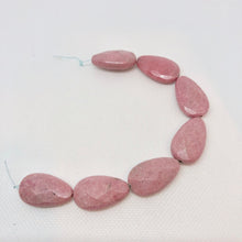 Load image into Gallery viewer, Rare 1 Faceted Pink Rhodonite Pear Pendant Bead 7104 - PremiumBead Alternate Image 4

