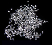Load image into Gallery viewer, 10 Hand Made Sterling Silver 2x2mm Crimp Beads 10335 - PremiumBead Primary Image 1
