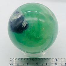 Load image into Gallery viewer, Fluorite Scry Sphere Round | 2&quot; | Green/Red | 1 Sphere
