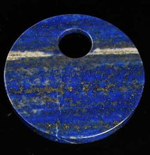 Load image into Gallery viewer, Starry Night Natural Lapis 50mm Disc Pendant Bead 9362E - PremiumBead Primary Image 1
