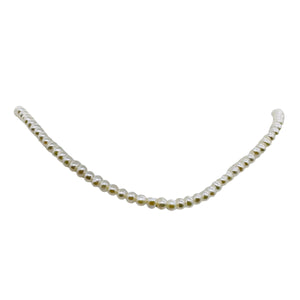 Natural Creamy White High Luster 4x3mm Freshwater Pearl Strand 103127