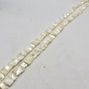 Perfection Mother of Pearl 8x8x3mm Bead Strand - PremiumBead Alternate Image 3
