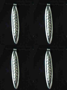 Huge Handmade Silver Woven Leaf Bead 1741 - PremiumBead Primary Image 1