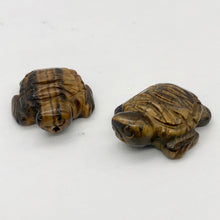 Load image into Gallery viewer, Adorable Tigereye Sea Turtle Figurine | 20x17x7mm | Golden Brown - PremiumBead Alternate Image 5
