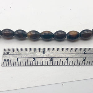 Black and White Sardonyx Oval Bead Strand 8x6mm | Black/Brown | Oval | 50 Beads| - PremiumBead Alternate Image 5