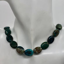 Load image into Gallery viewer, Natural Chrysocolla Oval Beads | 16x12mm | 9 Beads |
