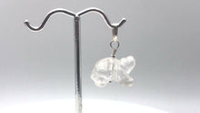 Load and play video in Gallery viewer, Carved Natural Quartz Bear and Sterling Silver Pendant 509252QZS
