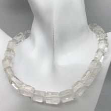 Load image into Gallery viewer, Designer Carved Natural Quartz 19x11 -12x11mm Bead Strand - PremiumBead Primary Image 1
