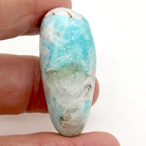 Gemmy Amazonite Crystal Specimen | 42x22x18mm | Blue | 21.5 grams | - PremiumBead Alternate Image 4