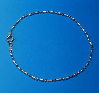 Shimmering Sterling Silver Bead Chain 8