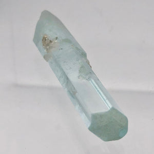 One Rare Natural Aquamarine Crystal | 46x9x10mm | 31.595cts | Sky blue | - PremiumBead Primary Image 1