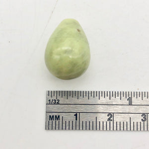 Lovely! 3 Natural Chinese Peridot Pear Smooth Briolette Beads - PremiumBead Alternate Image 5