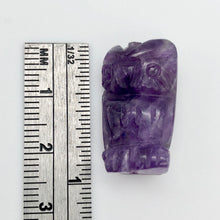 Load image into Gallery viewer, 2 Wisdom Carved Amethyst Owl Beads - PremiumBead Alternate Image 8
