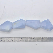 Load image into Gallery viewer, 745cts Druzy Blue Chalcedony Faceted Bead 16&quot; Strand - PremiumBead Alternate Image 5

