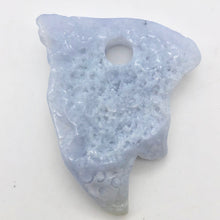 Load image into Gallery viewer, 103cts Blue Chalcedony Natural &amp; Untreated Designer Pendant Bead 10506V - PremiumBead Primary Image 1
