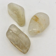 Load image into Gallery viewer, incredible! Rutilated Quartz Centerpiece Beads| 30x14x9mm to 18x15x9mm| 3 beads| - PremiumBead Primary Image 1
