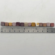 Load image into Gallery viewer, 14 Australian Mookaite 8x8x7mm Cube Beads - PremiumBead Alternate Image 5
