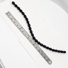 Load image into Gallery viewer, Dark Blue/Black Tigereye 8x6mm bead 8 inch strand | 23 beads | - PremiumBead Alternate Image 8
