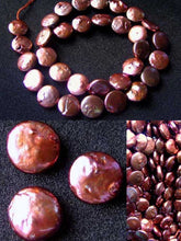 Load image into Gallery viewer, Sensational Rose Gold FW Coin Pearl Strand 108317 - PremiumBead Alternate Image 4
