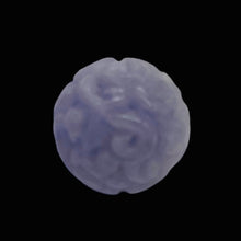 Load image into Gallery viewer, Jade AAA Carved Round Bead | 16mm | Lavender | 1 Bead |
