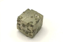 Load and play video in Gallery viewer, Pyrite Cube Display Specimen! W/Quartz! |.5x.5x.5mm | silver | cube | 1 each |
