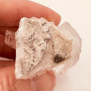 Natural Sparkling Clear Quartz Crystal Cluster Specimen 10675B - PremiumBead Alternate Image 2