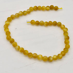 Tigereye Round Beads | 4.5mm | Golden | 88 Bead(s)