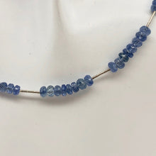 Load image into Gallery viewer, 41cts Genuine Untreated Blue Sapphire &amp; Sterling Silver Necklace 203285 - PremiumBead Alternate Image 4
