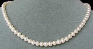 Eleven Pearls of Perfect Round Wedding White 6-5.5mm FW Pearls 4504 - PremiumBead Alternate Image 4