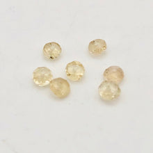 Load image into Gallery viewer, 7 Natural Imperial Topaz Faceted 3mm Roundel Beads 6184 - PremiumBead Alternate Image 6
