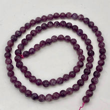 Load image into Gallery viewer, Madagascar Lepidolite Round Stone | 4mm | Purple lilac | 45 Bead(s) |
