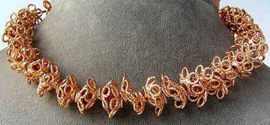 5 Stunning 22K Rose Gold Over Solid Copper 11.5mm Bead Caps 006958 - PremiumBead Alternate Image 2