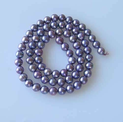 6-7mm Lilac Fields Freshwater Pearl 16 inch Strand 110132 - PremiumBead Primary Image 1