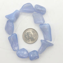 Load image into Gallery viewer, Half Strand of Blue Chalcedony 10 Pendant Beads - PremiumBead Alternate Image 3

