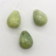 Load image into Gallery viewer, Lovely! 3 Natural Chinese Peridot Pear Smooth Briolette Beads - PremiumBead Primary Image 1
