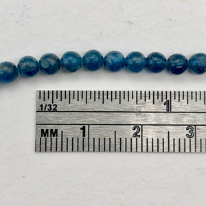 Superb 3.5mm Round Blue Apatite Bead Strand 109382 - PremiumBead Alternate Image 8