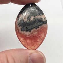 Load image into Gallery viewer, 80cts Natural Red Rhodochrosite 43x28mm Pendant Bead - PremiumBead Alternate Image 2
