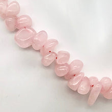 Load image into Gallery viewer, Rose Quartz Nugget Bead Strand! | 4x7x5mm to 7x12x9mm| Pink | Nugget | 90 beads| - PremiumBead Alternate Image 3
