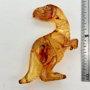 Amber Tyranosaurus Rex | 39x22x12 | Amber | 1 Figurine