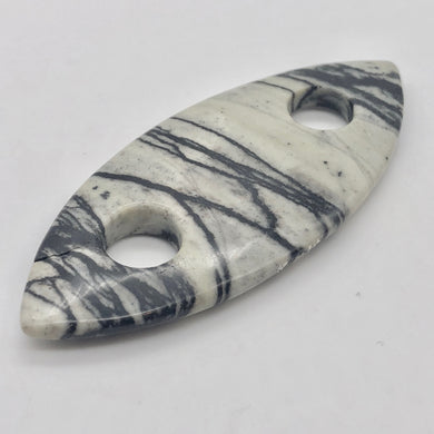 Ravishing Picasso Jasper Marquis Pendant Bead 8703A - PremiumBead Primary Image 1