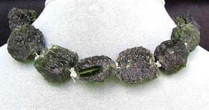2 Unique Pendant Size Black Meteor Fragments 11 grams | 29x21x8 to 27x22x8mm | - PremiumBead Alternate Image 5