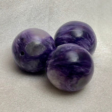 Load image into Gallery viewer, 1 Huge Rare Purple Charoite 16mm Bead 10255L - PremiumBead Alternate Image 2
