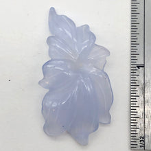Load image into Gallery viewer, 23.8cts Exquisitely Hand Carved Blue Chalcedony Flower Pendant Bead - PremiumBead Alternate Image 4
