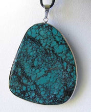 Load image into Gallery viewer, Natural Turquoise Sterling Silver Pendant 10378D - PremiumBead Alternate Image 3
